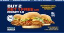 Buy 2 Get 1 Free on 1.0 Crispy